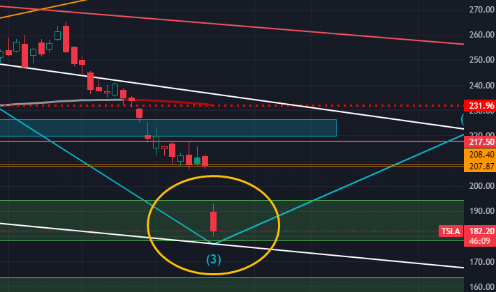 23年10月份画了一个特斯拉的